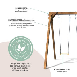 Le portique AMBRE fait partie de la gamme OBJECTIF NATURE.